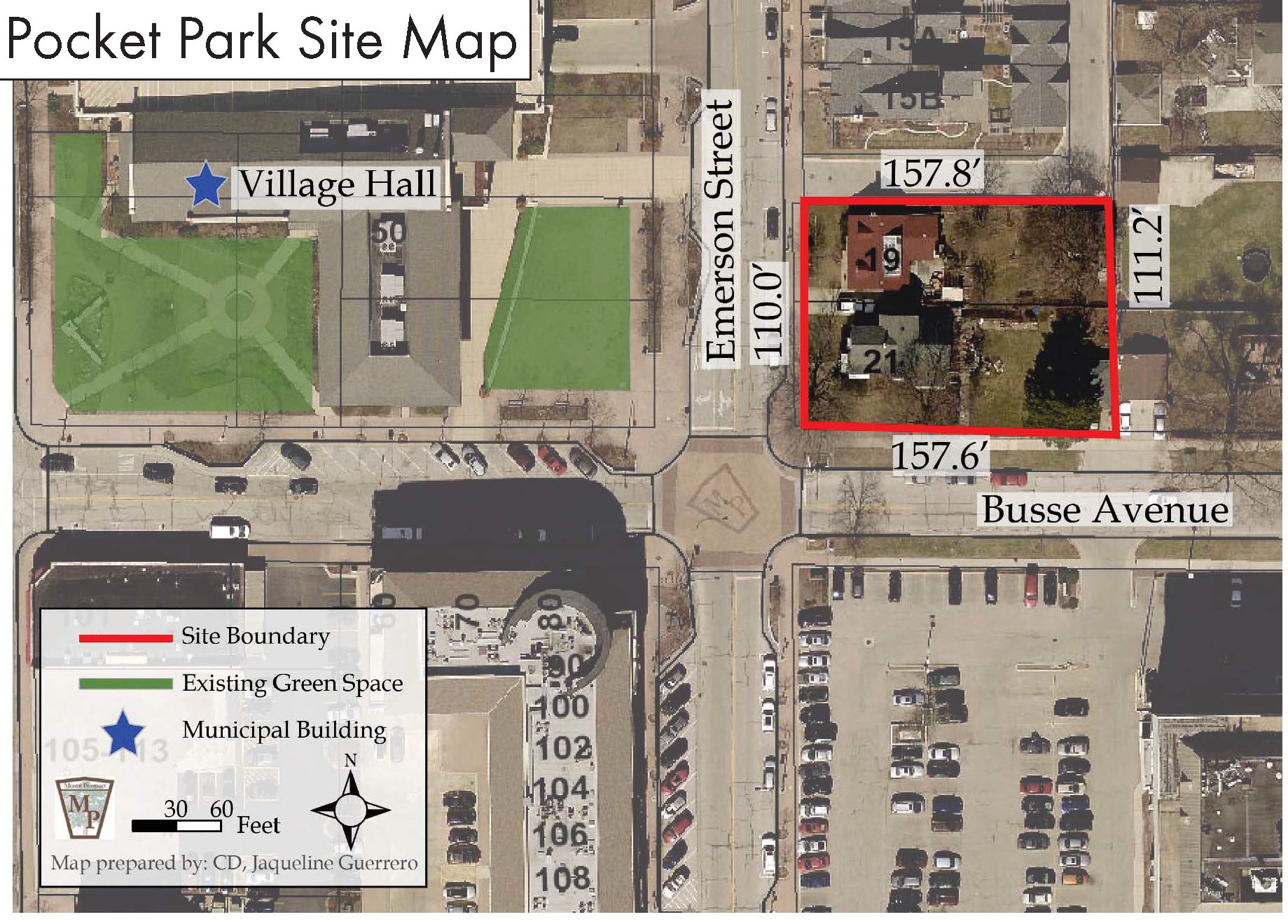 Pocket Park RFP Site Map