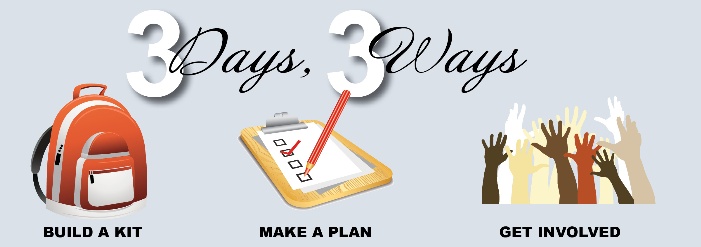 3 Days 3 Ways Logo