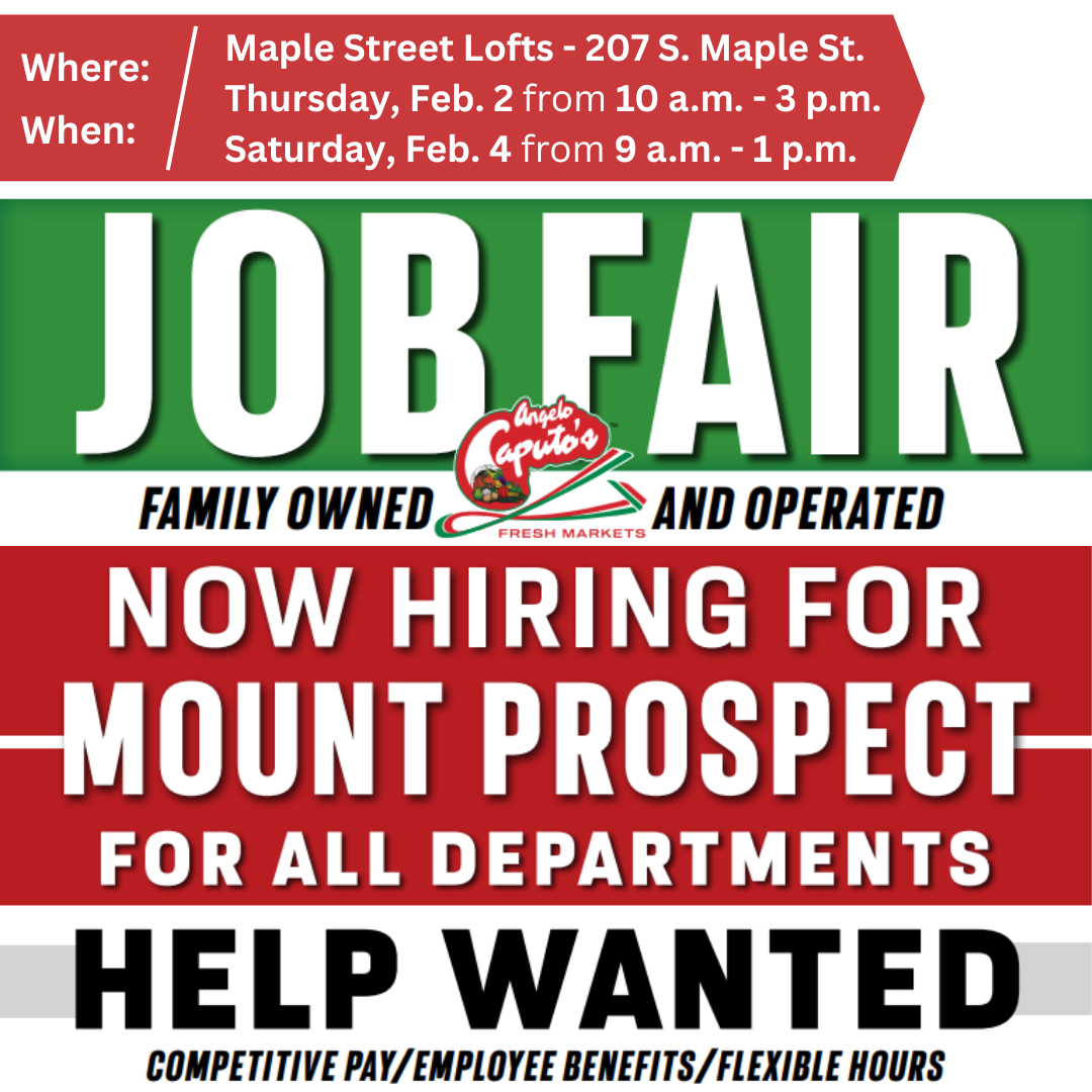 Caputo's Job Fair Social Media Image