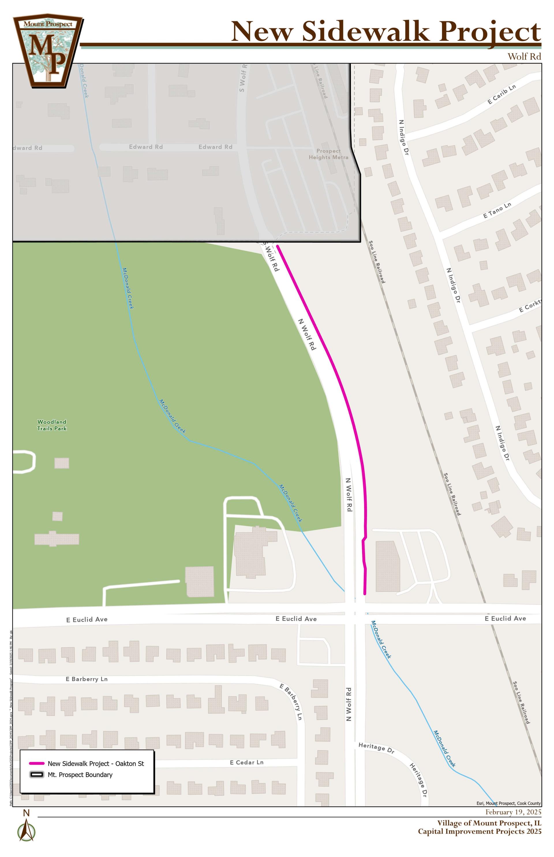 New Sidewalk Program - Wolf Rd (002)