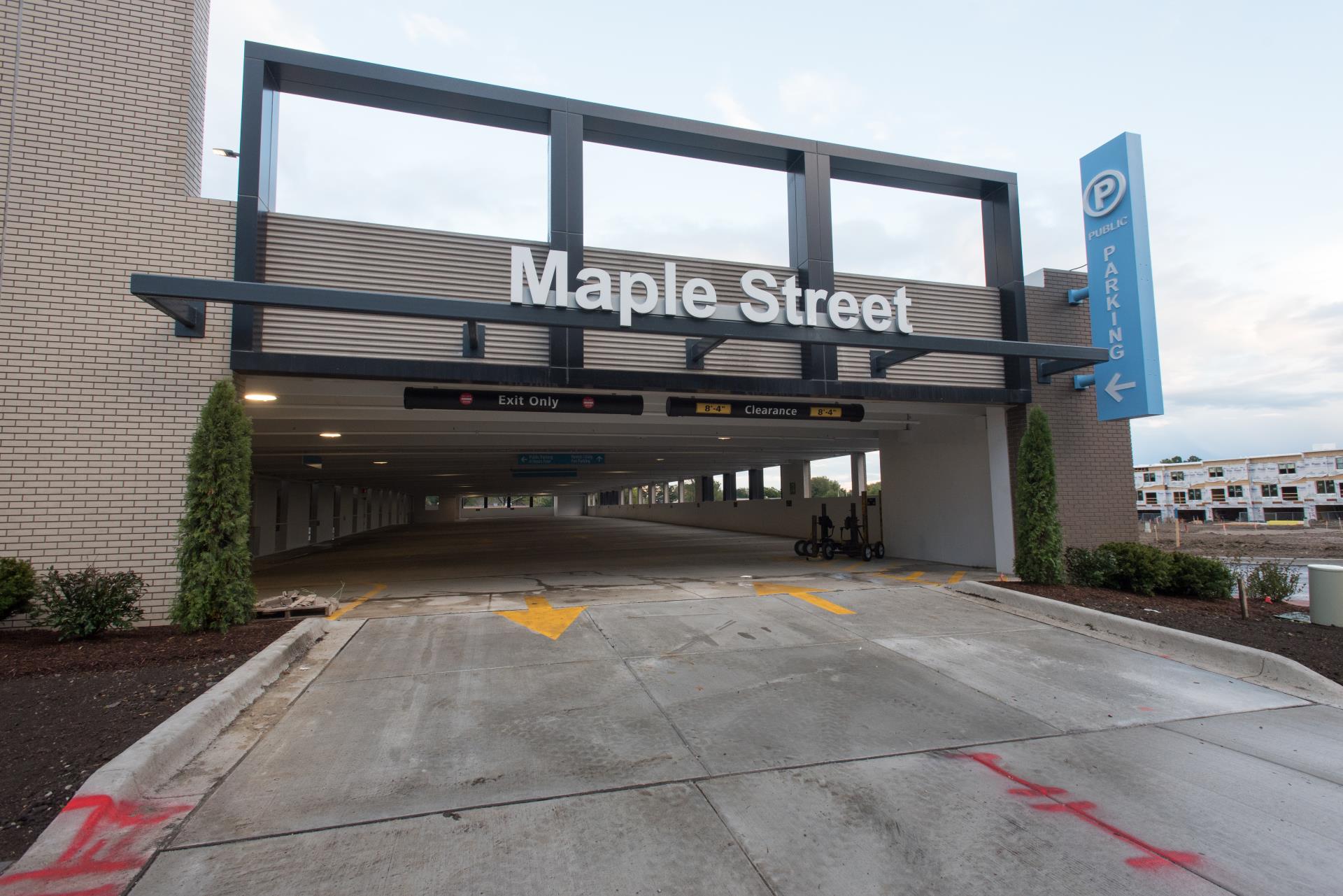 Maple Street parking Garage LR-5968