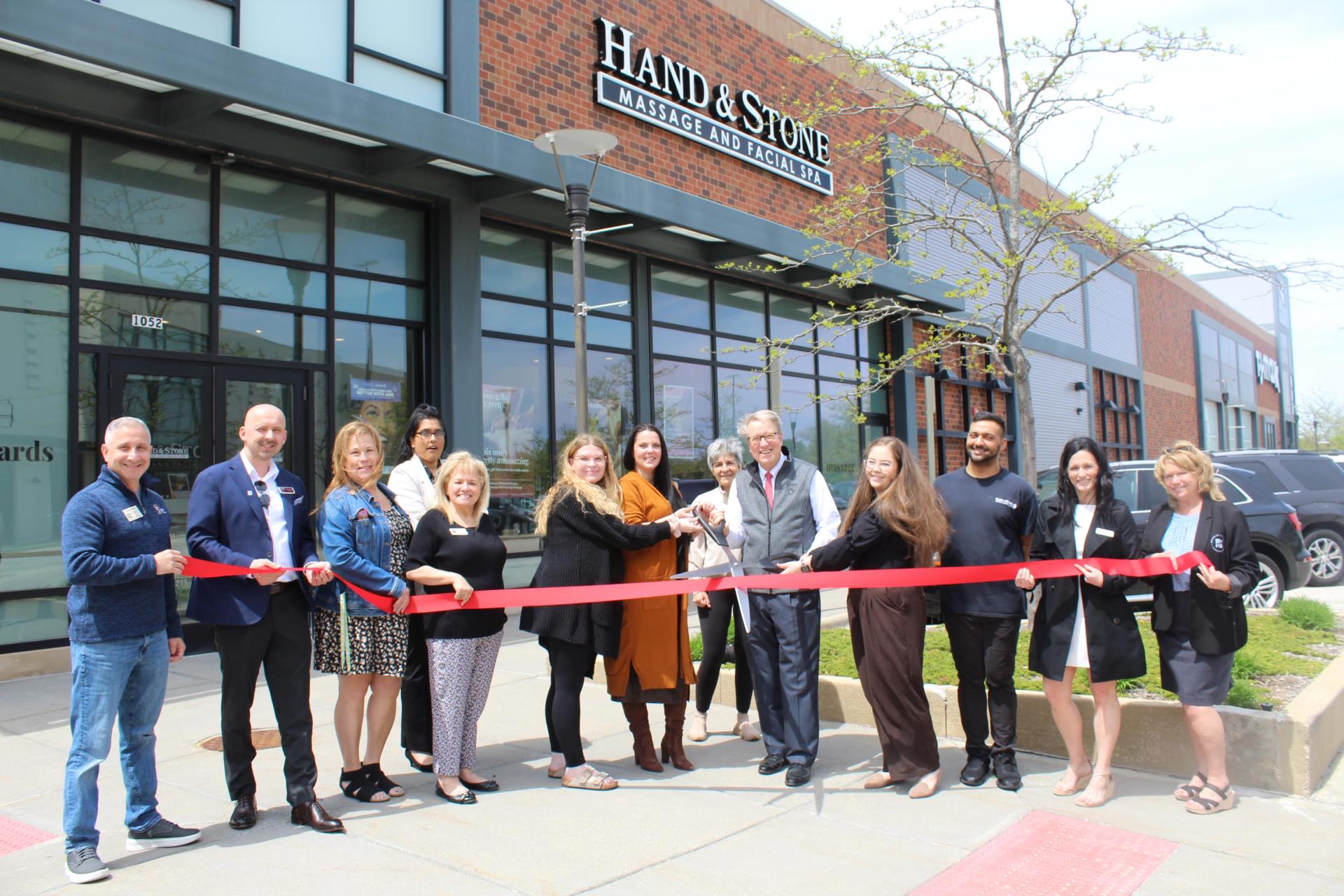 Hand & Stone Facial Spa Ribbon Cutting