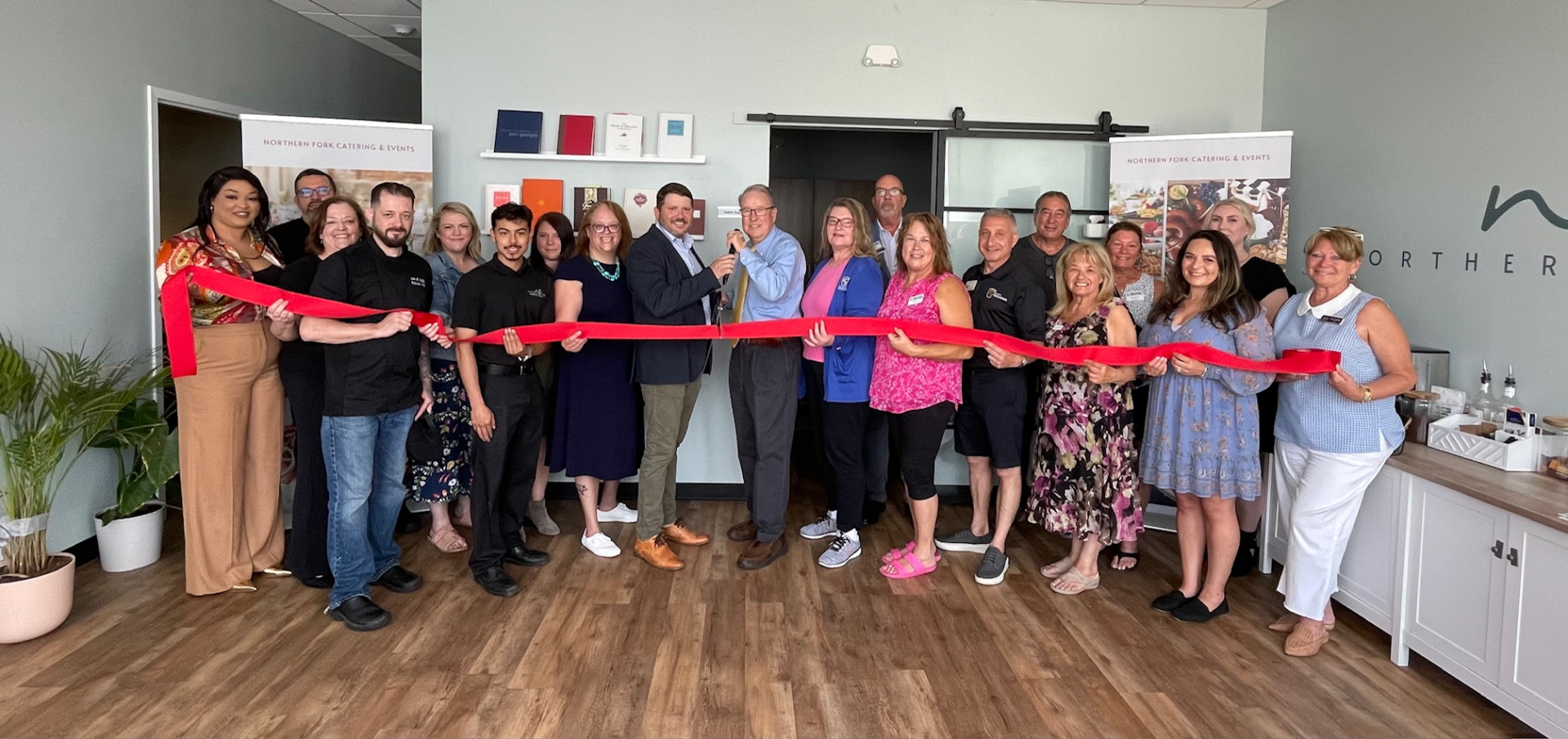 Northern Fork Catering Ribbon Cutting