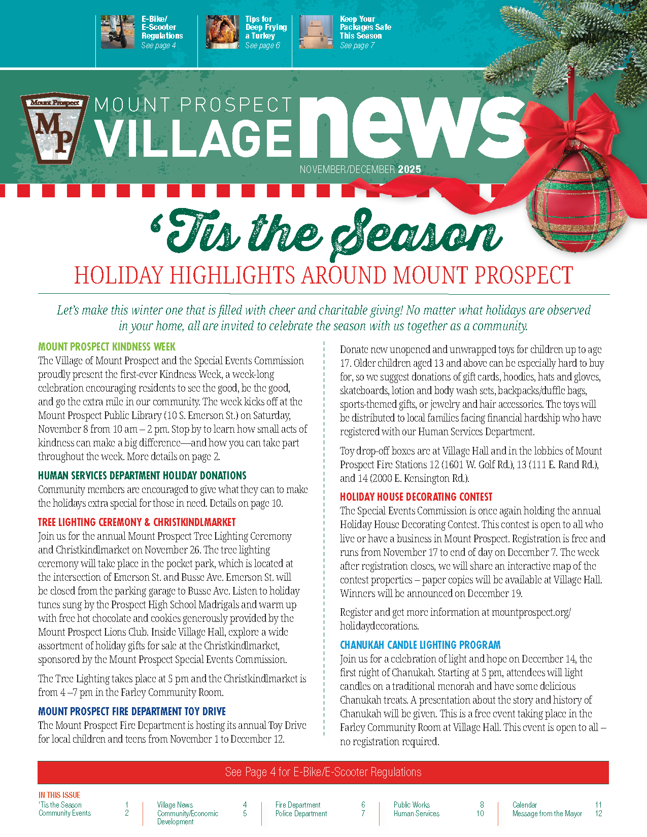 Cover Village Newsletter November-December 2025