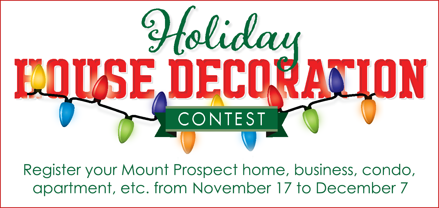 Holiday House Decoration Contest Header 2025