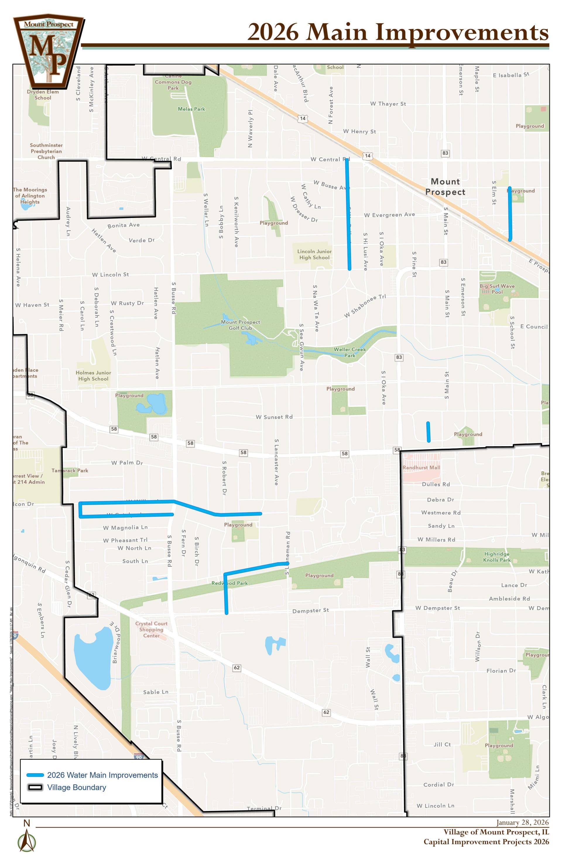 2026 Water Main Improvements
