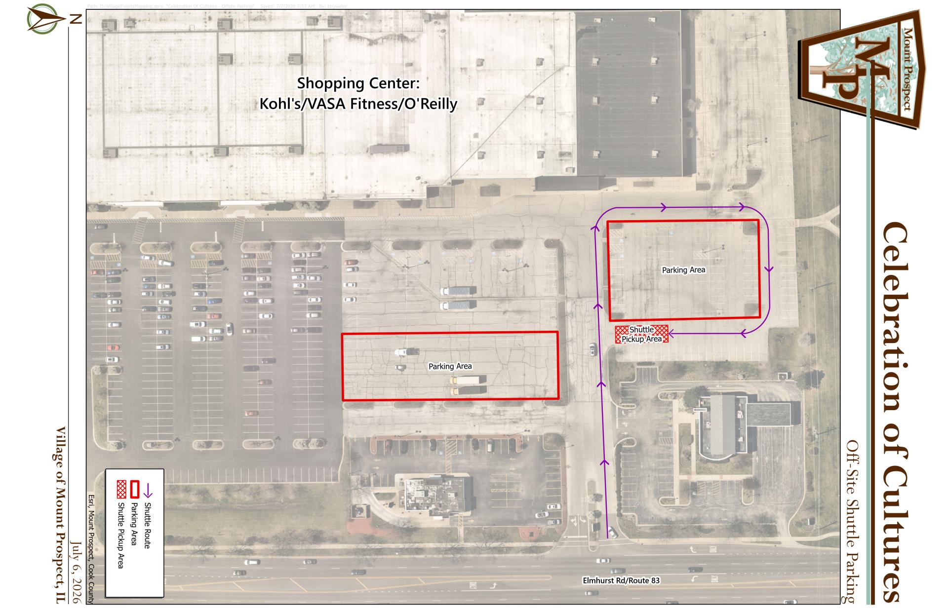 Celebration Of Cultures - Offsite Parking